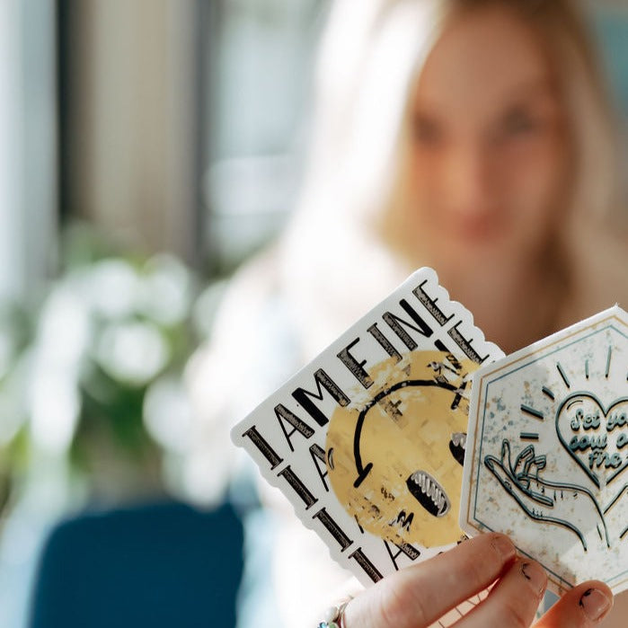 I Am Fine Stickers