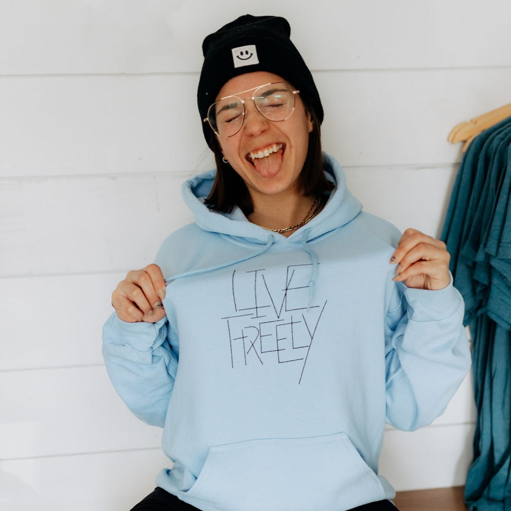 Live Freely Sketch Sweatshirt