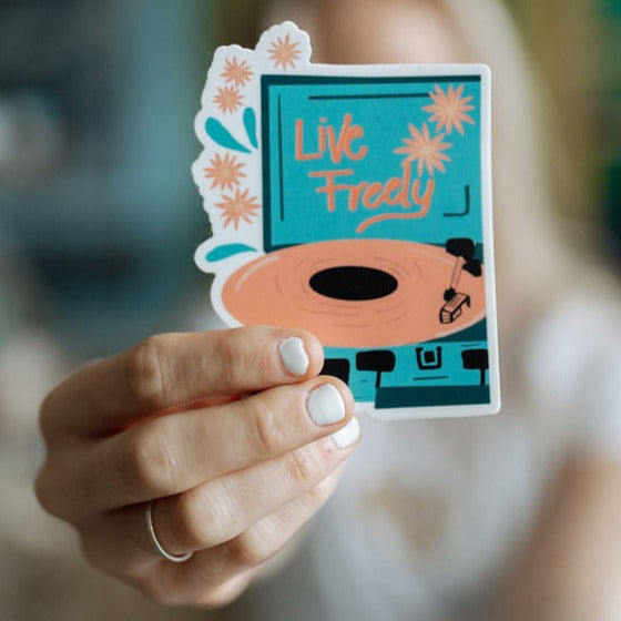 Live Freely Sticker Collection